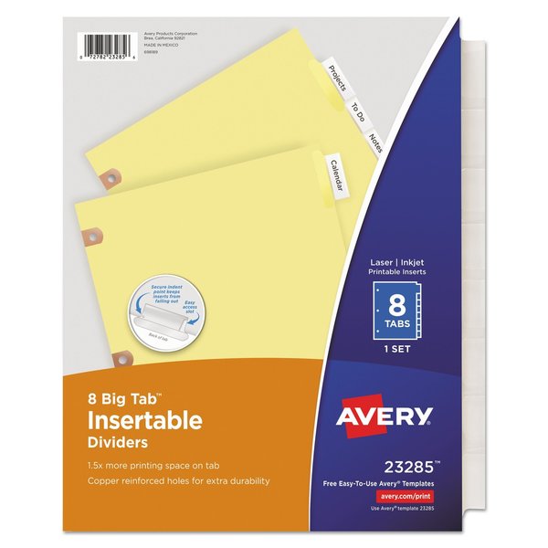 Avery Dennison Index Binder 8-1/2 x 11", PK8 23285